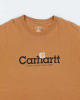 Vintage 2000's Carhartt Spell Out Graphic T-Shirt - XL