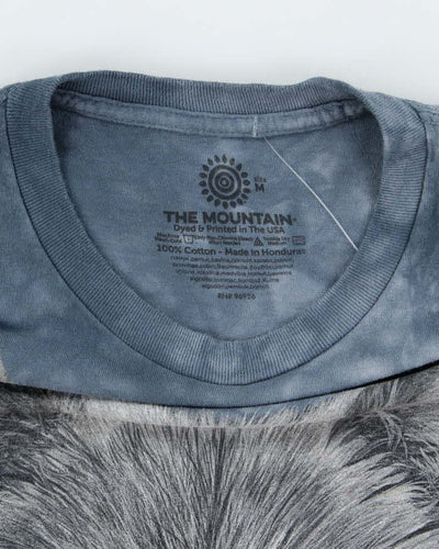 Vintage 2000's The Mountain Wolf Face Graphic T-Shirt - L