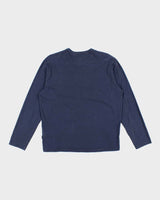 Vintage Y2K Moschino Embossed Logo Long Sleeve T-Shirt - L