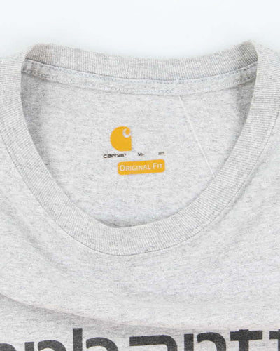 Vintage 2000's Carhartt Centre Spell Out Logo T-Shirt - L
