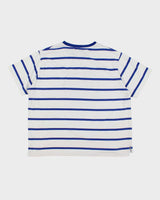 Vintage National Hockey League Edmonton Oilers Striped T-Shirt - XL