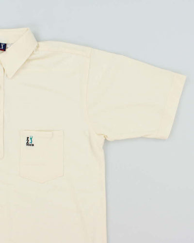 Vintage 90's PGA Tour Golf Embroidered Polo Shirt - M