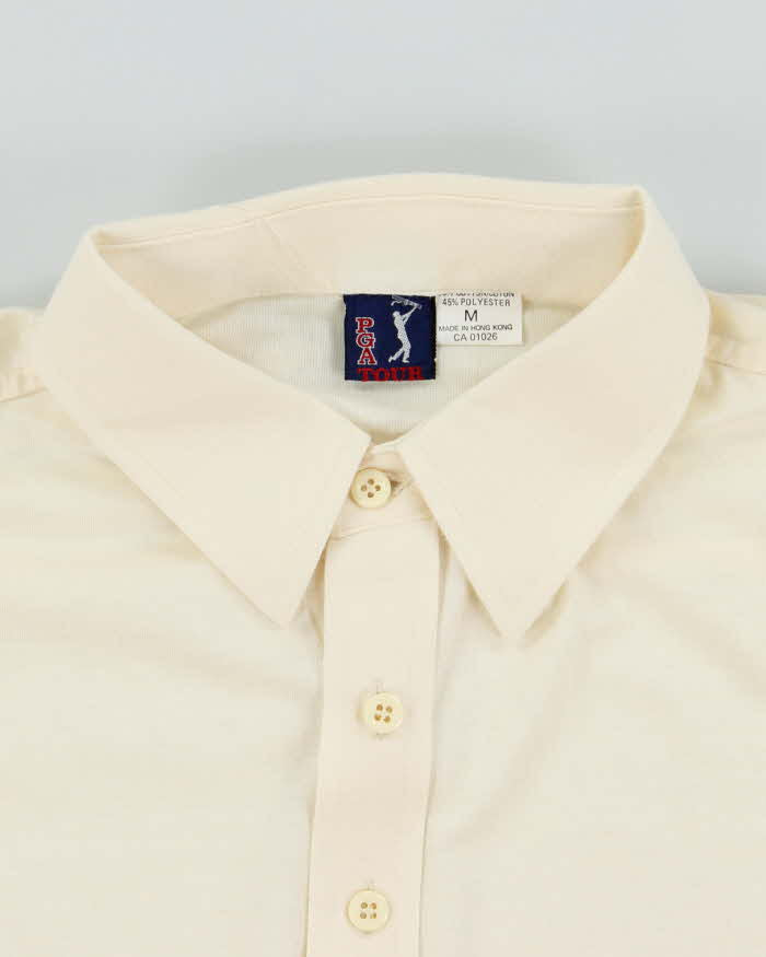 Vintage 90's PGA Tour Golf Embroidered Polo Shirt - M