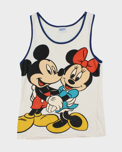 Vintage 90's Disney Mickey & Minnie Mouse Graphic Vest - M