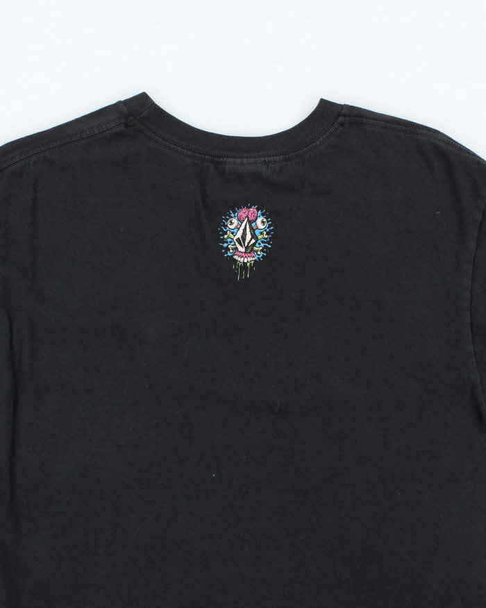 Vintage Y2K Volcom Face Graphic T-Shirt - M