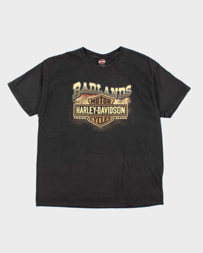 Vintage Harley Davidson Badlands Oversized Graphic T-Shirt - XXL