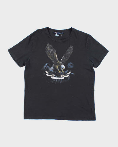 Vintage Y2K French Connection FCUK Eagle Graphic T-Shirt - L