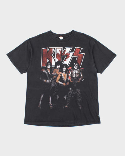Vintage 2000's Kiss Group Band Graphic T-Shirt - XL