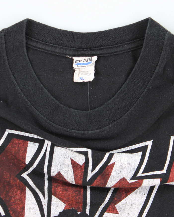 Vintage 2000's Kiss Group Band Graphic T-Shirt - XL