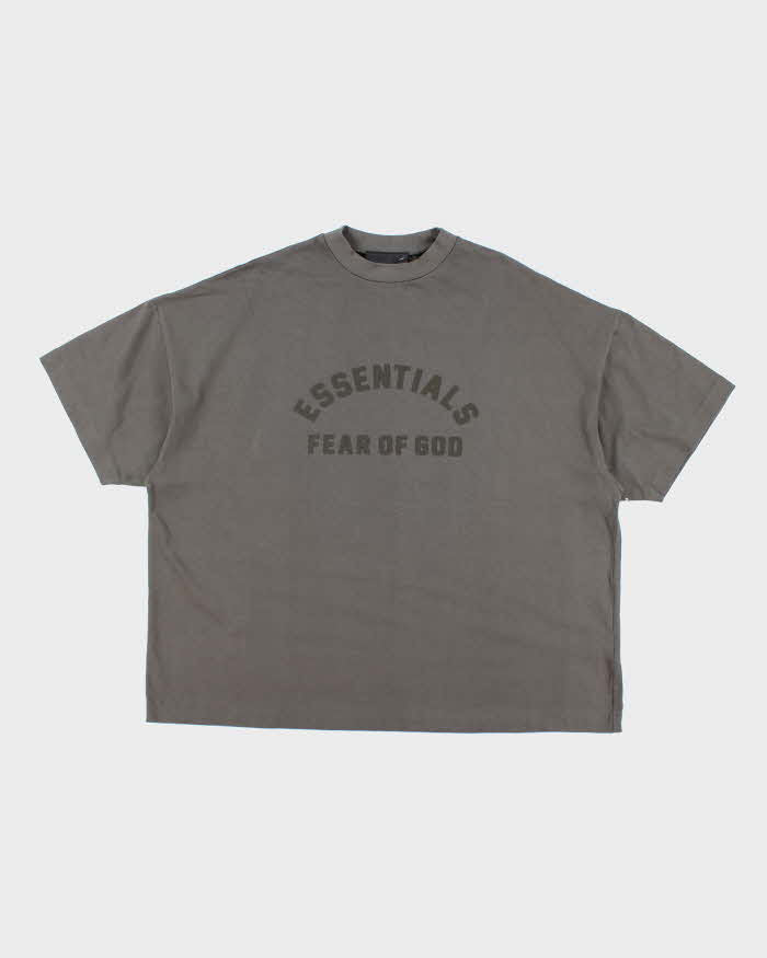 Essentials x Fear of God Oversized Spell Out T-Shirt - XL