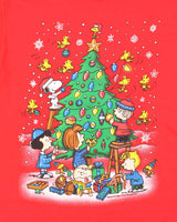 Vintage 2000's Deadstock with Tags Peanuts Christimas Graphic T-Shirt - M