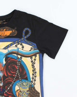 Vintage 2000's Christian Audiger Deadstock with Tags All Over Print T-Shirt - M