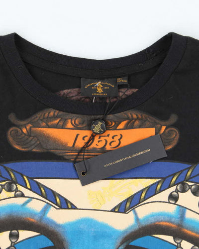 Vintage 2000's Christian Audiger Deadstock with Tags All Over Print T-Shirt - M