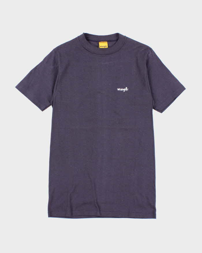 Vintage 70's Wrangler Small Logo Single Stitch T-Shirt - S