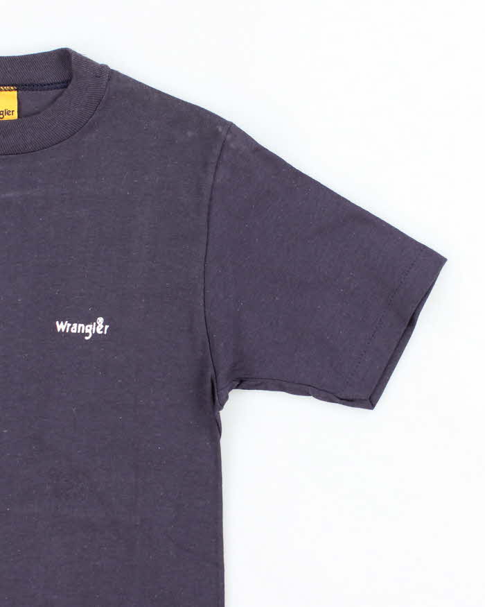 Vintage 70's Wrangler Small Logo Single Stitch T-Shirt - S