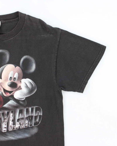 Vintage 90's Disney Mickey Mouse Spell Out T-Shirt - L