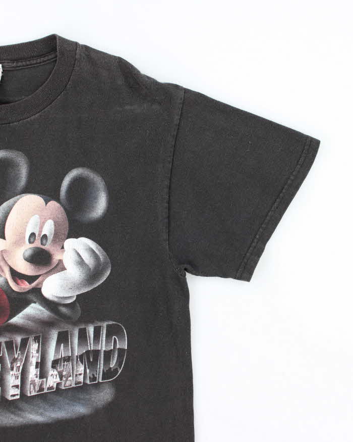Vintage 90's Disney Mickey Mouse Spell Out T-Shirt - L
