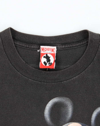 Vintage 90's Disney Mickey Mouse Spell Out T-Shirt - L