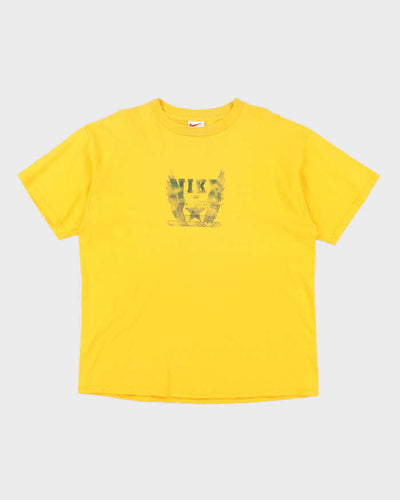 Vintage Y2K Nike Faded Graphic T-Shirt - XL