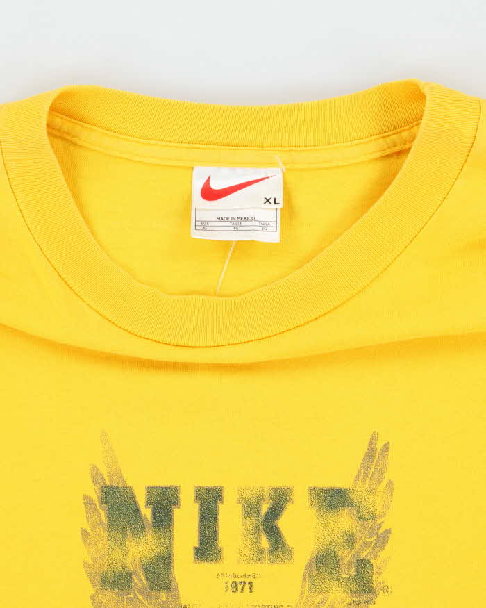 Vintage Y2K Nike Faded Graphic T-Shirt - XL