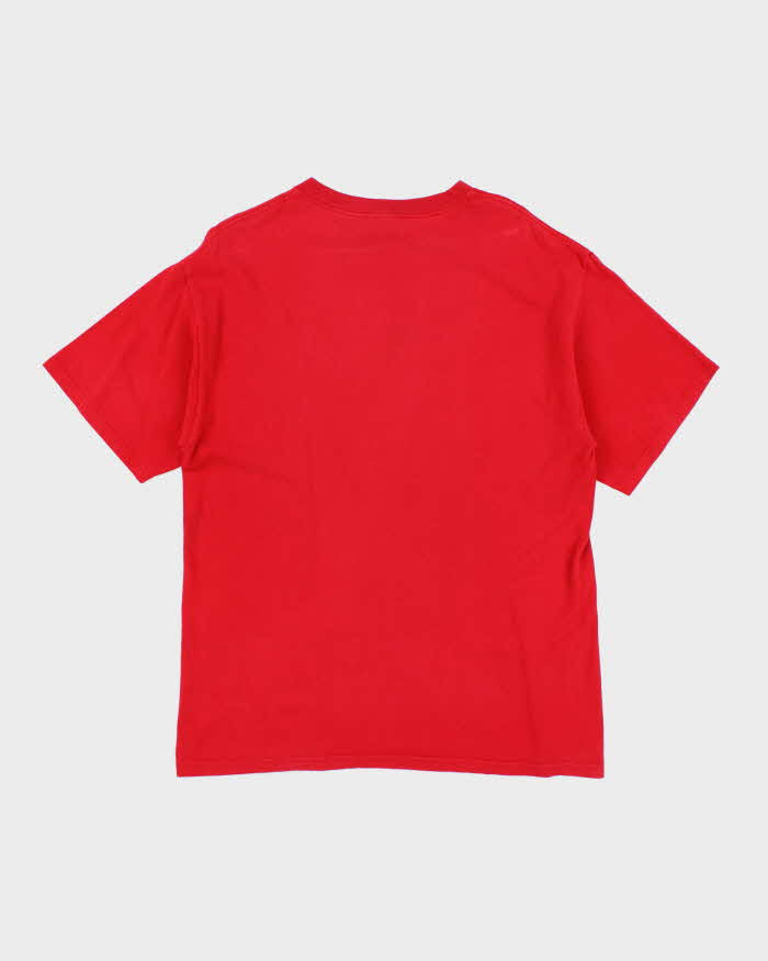 Vintage Y2K Adidas Spell Out Graphic T-Shirt - L
