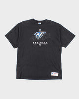 Vintage Majestic Toronto Blue Jays Graphic Sports T-Shirt - XL