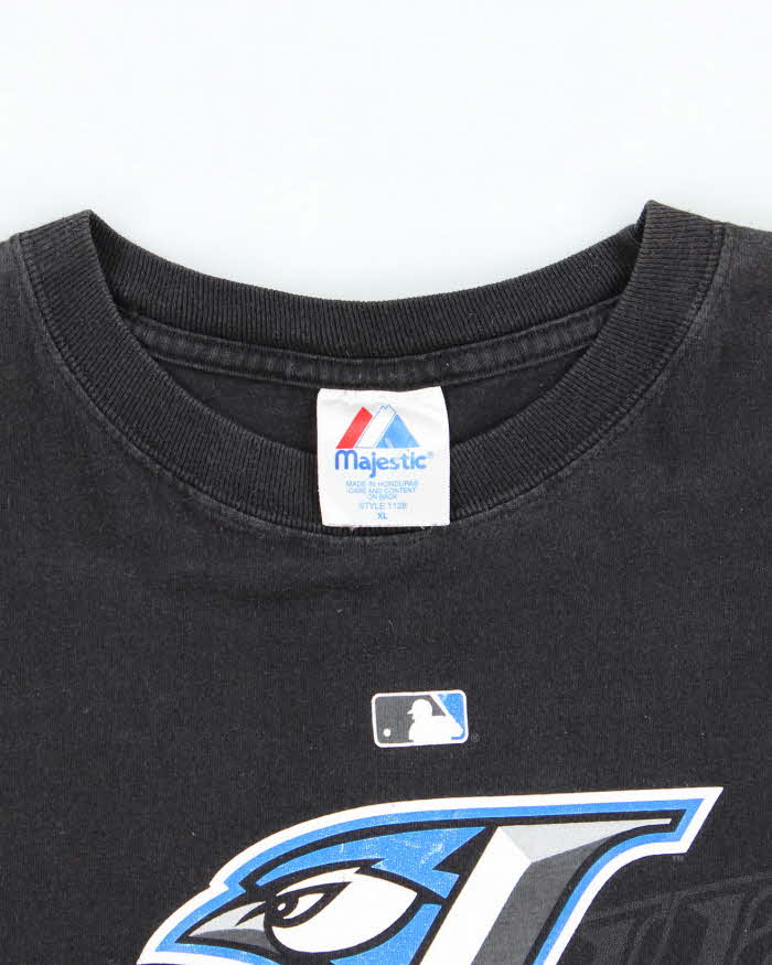 Vintage Majestic Toronto Blue Jays Graphic Sports T-Shirt - XL