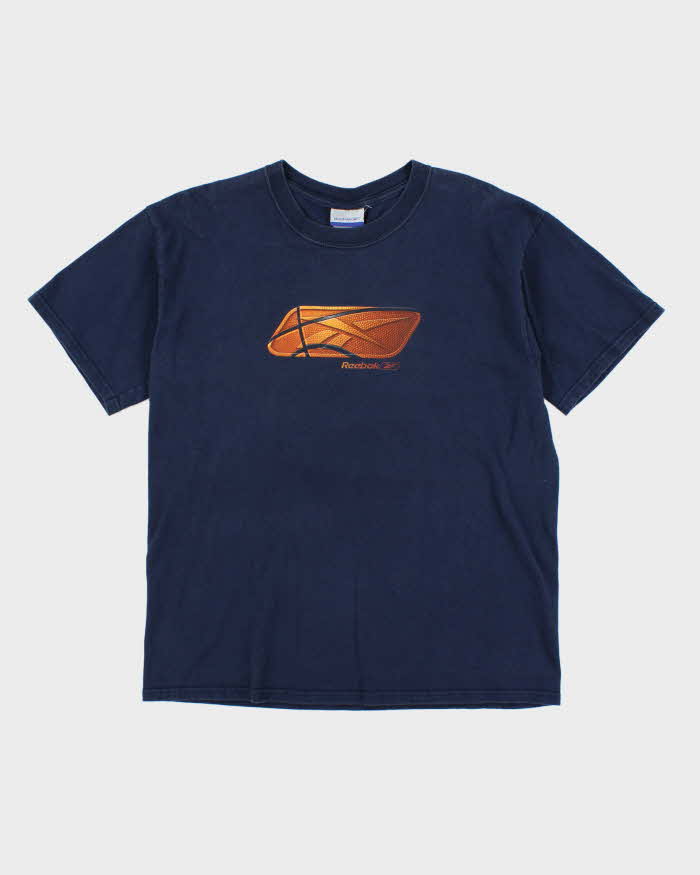 Vintage 2000's Reebok Basketball Graphic T-Shirt - M