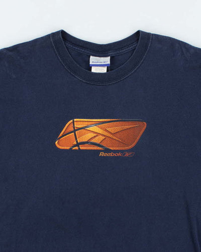 Vintage 2000's Reebok Basketball Graphic T-Shirt - M