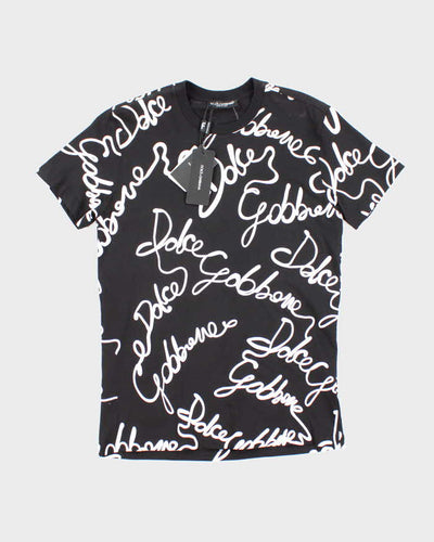Vintage Y2K Dolce & Gabbana Deadstock All Over Print T-Shirt - S