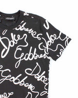 Vintage Y2K Dolce &amp; Gabbana Deadstock All Over Print T-Shirt - S