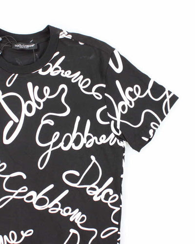 Vintage Y2K Dolce & Gabbana Deadstock All Over Print T-Shirt - S