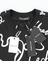 Vintage Y2K Dolce &amp; Gabbana Deadstock All Over Print T-Shirt - S