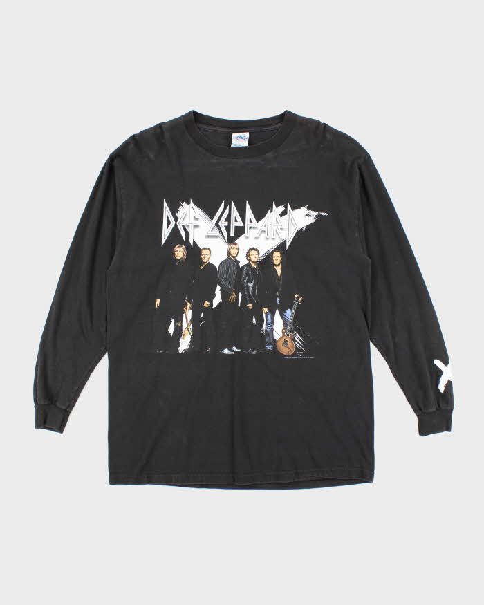 Vintage 2000's Def Leppard Graphic Long Sleeve T-Shirt - L