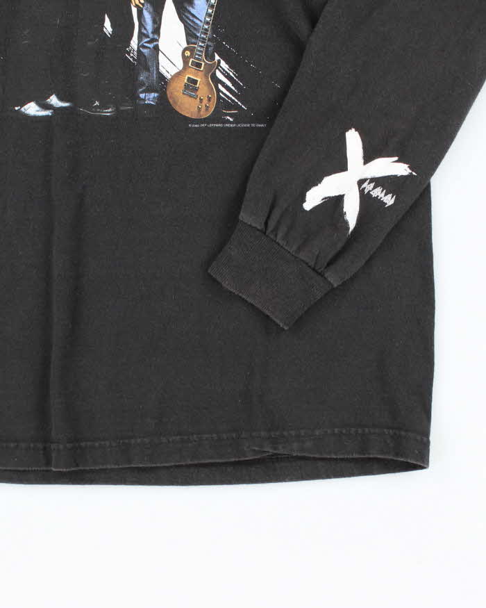 Vintage 2000's Def Leppard Graphic Long Sleeve T-Shirt - L