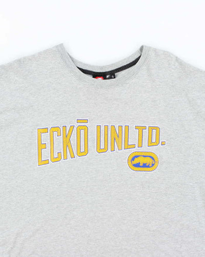 Vintage Y2K Ecko Untld Oversized Spell Out T-Shirt - XL