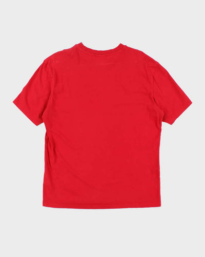 Guess Jeans x Pleasures Centre Logo Graphic T-Shirt - S