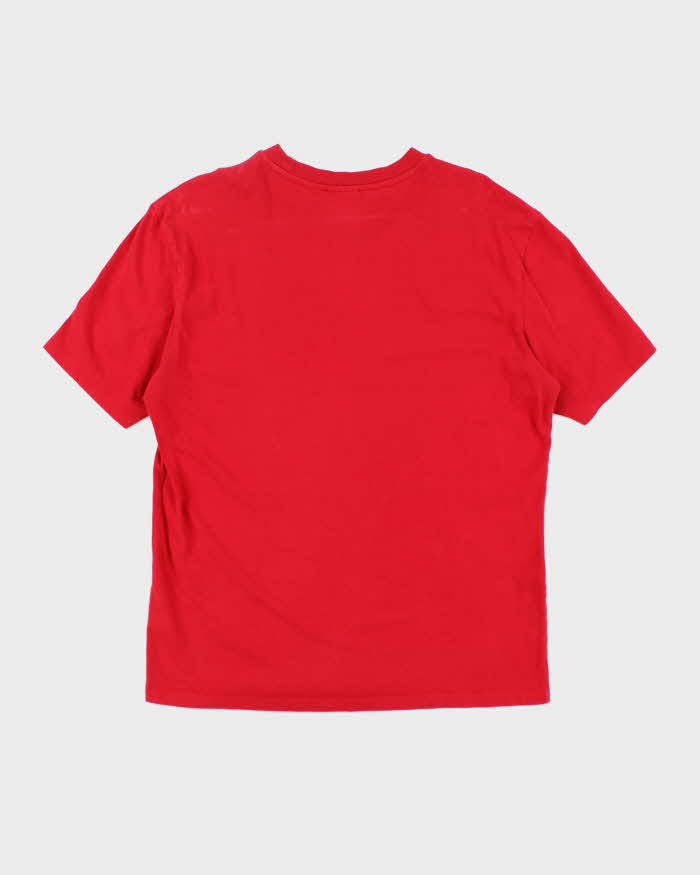 Guess Jeans x Pleasures Centre Logo Graphic T-Shirt - S