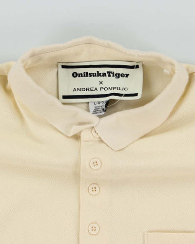 Onitsuka Tiger x Andrea Pompilio Patch Logo Pocket Polo Shirt - L