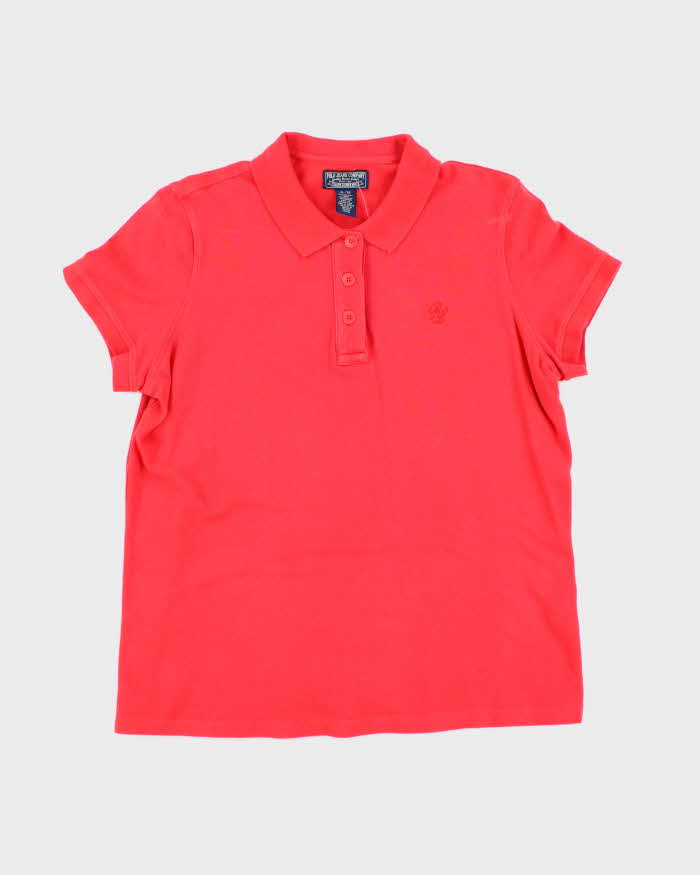 Vintage Y2K Ralph Lauren Small RL Embroidered Polo Shirt - XL