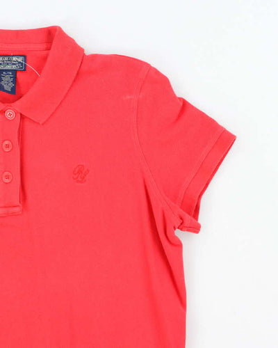 Vintage Y2K Ralph Lauren Small RL Embroidered Polo Shirt - XL