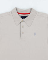 Vintage Y2K Ferrari Small Horse Embroidered Logo Polo Shirt - L
