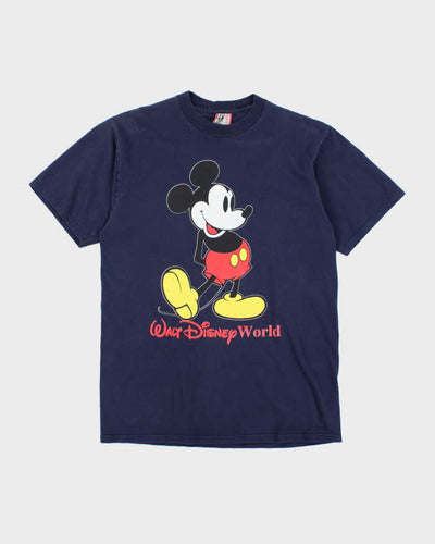 Vintage 90's Disney World Mickey Mouse Graphic T-Shirt - L