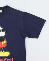 Vintage 90's Disney World Mickey Mouse Graphic T-Shirt - L