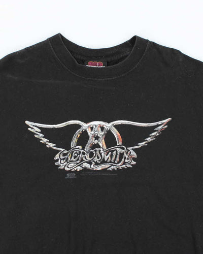 Vintage 2000's Aerosmith Centre Logo Band T-Shirt - L