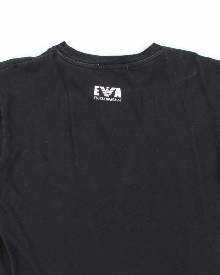 Vintage Y2K Emporio Armani Centre Logo Graphic T-Shirt - M