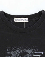 Vintage Y2K Emporio Armani Centre Logo Graphic T-Shirt - M