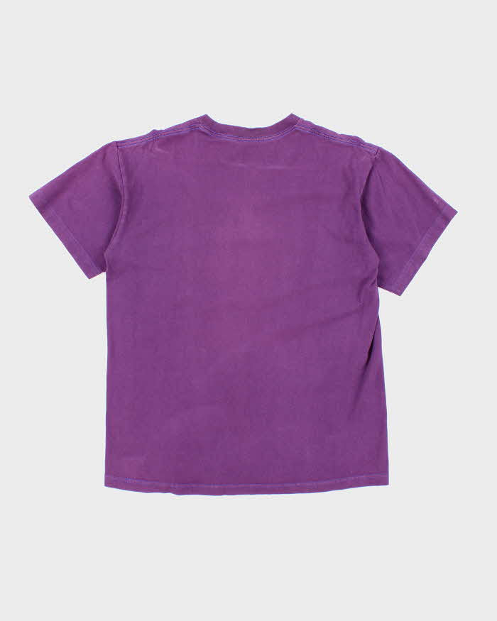 Vintage Y2K Stussy Spell Out Graphic T-Shirt - M