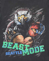 Vintage Y2K Beast Mode Seattle Eagle Graphic T-Shirt - XL
