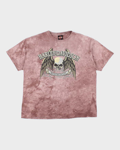 Harley Davidson Brown Skull T-Shirt - XL